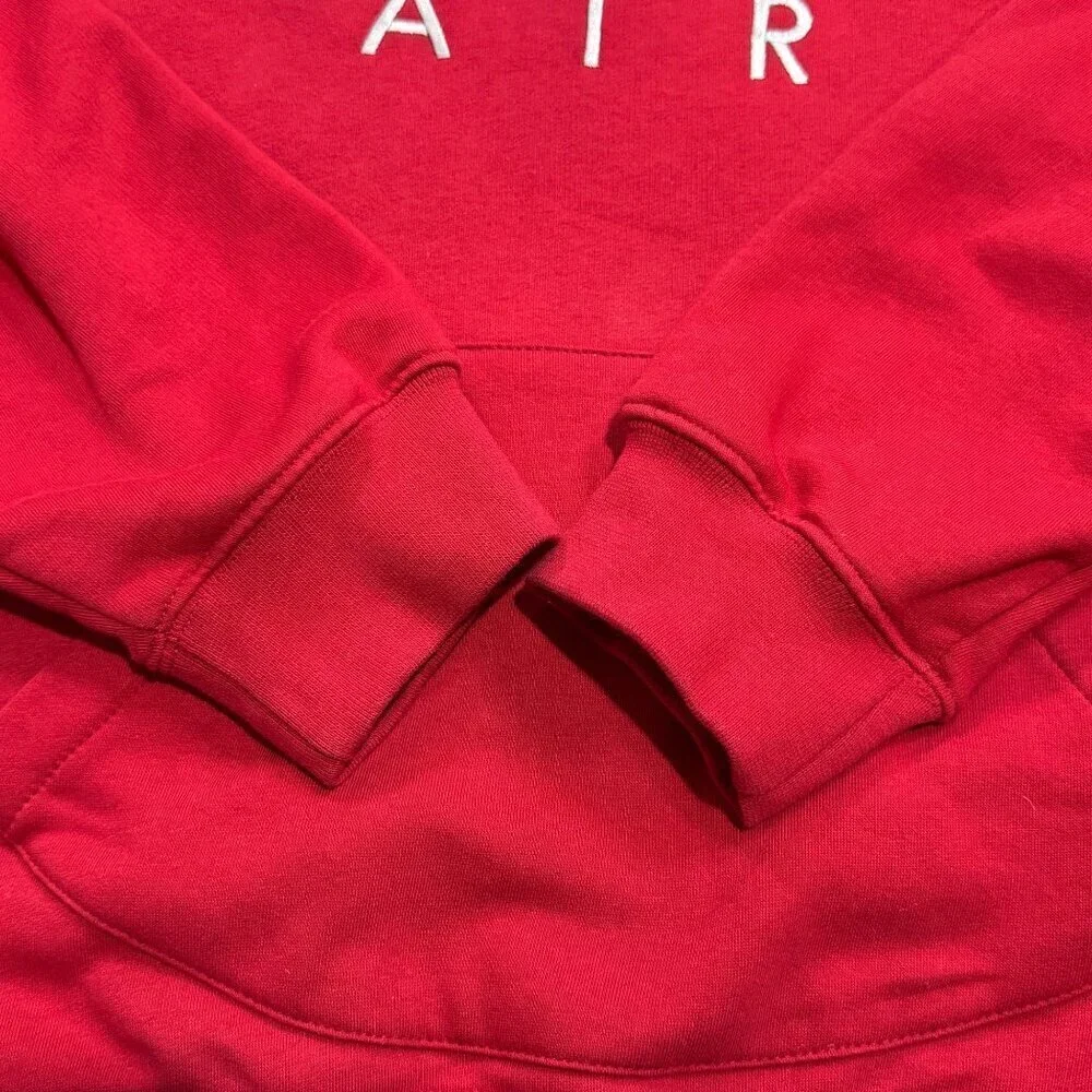 Nike Air XXL Red Logo Pullover Hoodie Vintage Y2K 2000S